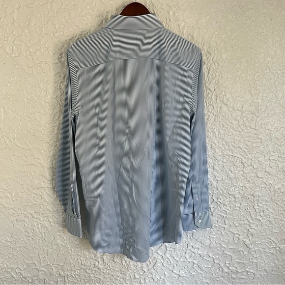 NWT G/FORE Lightweight Performance Striped Skull Button Down Dress Shirt Large - Picture 6 of 9